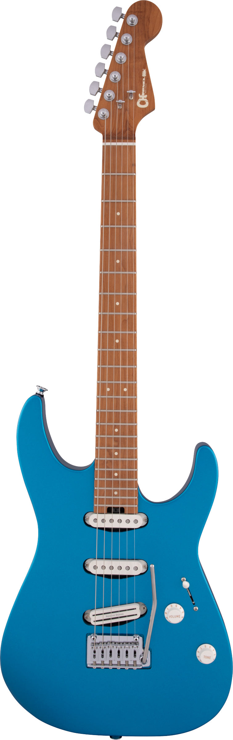 Charvel Pro-Mod DK22 SSS 2PT cm Guitarra Eléctrica Electric Blue 1