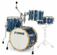 Sonor AQX Jazz Set BOS Batería Acústica Blue Ocean Sparkle 3