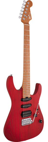 Charvel Pro-Mod DK24 HSS 2PT CM Guitarra Eléctrica Red Ash 2