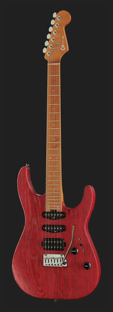 Charvel Pro-Mod DK24 HSS 2PT CM Guitarra Eléctrica Red Ash 11