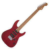 Charvel Pro-Mod DK24 HSS 2PT CM Guitarra Eléctrica Red Ash 25