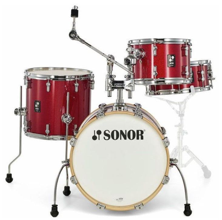 Sonor AQX Jazz Set RMS Batería Acústica Red Moon Sparkle 2