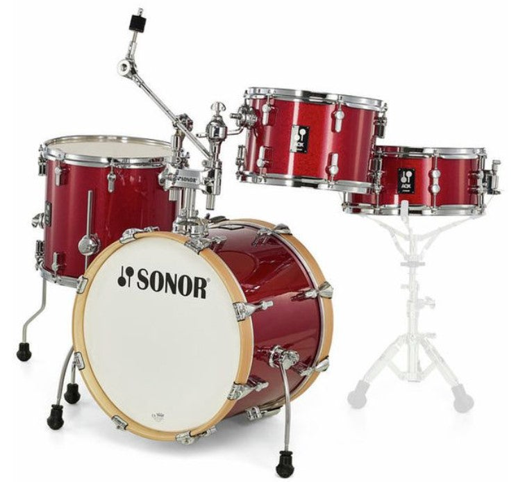 Sonor AQX Jazz Set RMS Batería Acústica Red Moon Sparkle 3