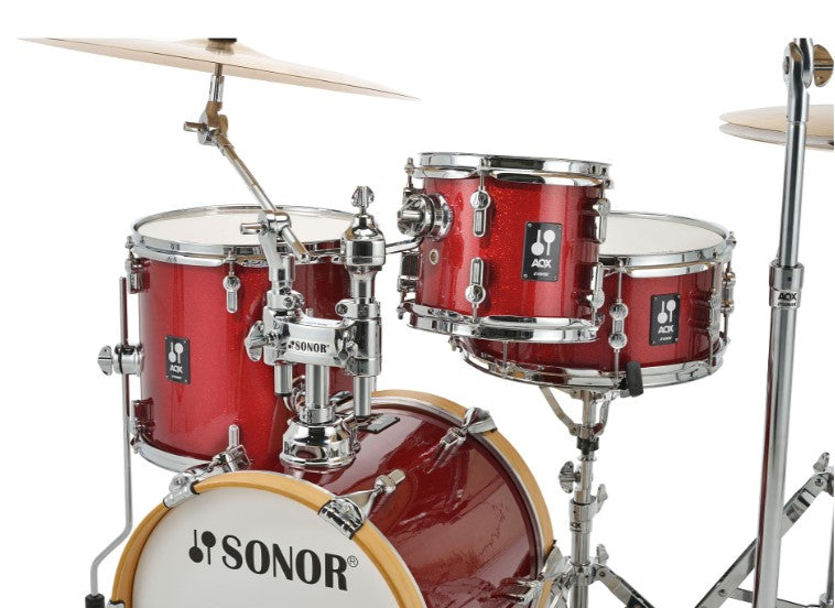 Sonor AQX Jazz Set RMS Batería Acústica Red Moon Sparkle 17