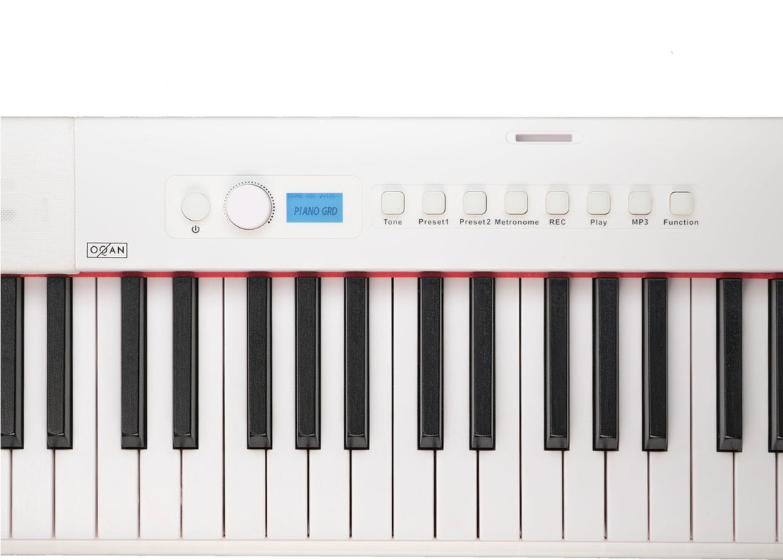 Oqan QP100 WB Piano Digital Portátil Blanco 2
