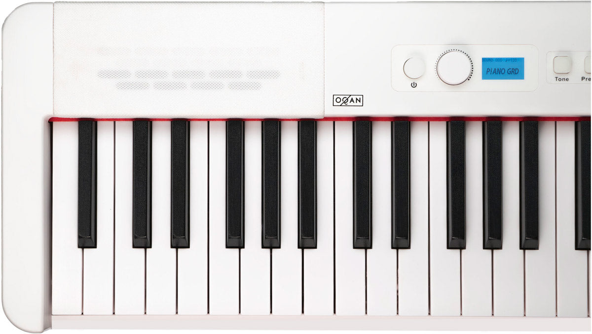 Oqan QP100 WB Piano Digital Portátil Blanco 3