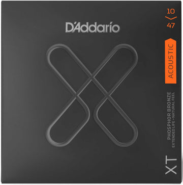 Daddario XTAPB1047 Phosphor Bronze XT Coated Juego Cuerdas Guitarra Acústica 010-047 1