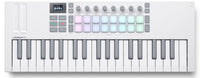 Novation Launchkey Mini 37 MK4 WH Teclado Controlador 37 Teclas Blanco 1