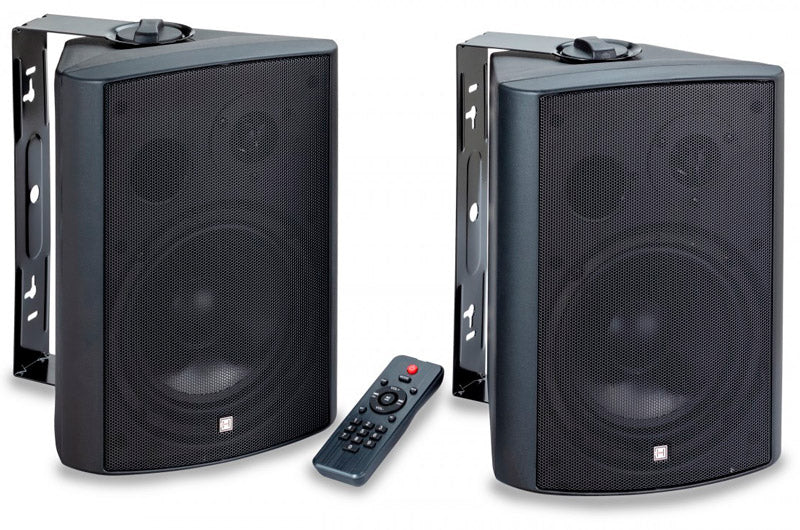 Helvia REDY-630BK Set Dos Altavoces de Pared 1