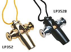 Latin Percussion LP352 Tri Tone Samba Whistle Gold 1