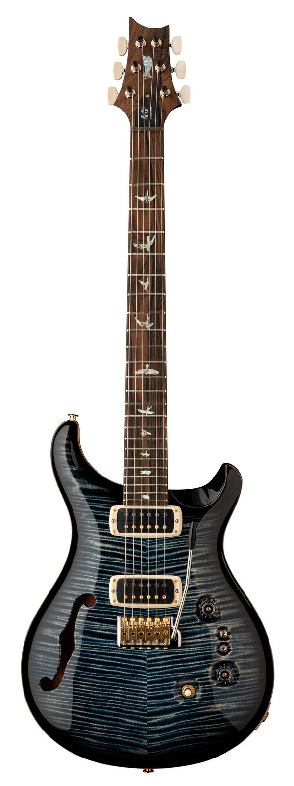 PRS 40TH Anniversary Custom 24-08 Semihollow FWBSB Guitarra Eléctrica Faded Whale Blue Smokeburst 1