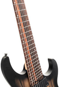 Cort KX507MS PM NBB Guitarra Eléctrica 7 Cuerdas Pale Moon Natural Black Burst 6