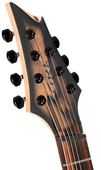 Cort KX507MS PM NBB Guitarra Eléctrica 7 Cuerdas Pale Moon Natural Black Burst 8