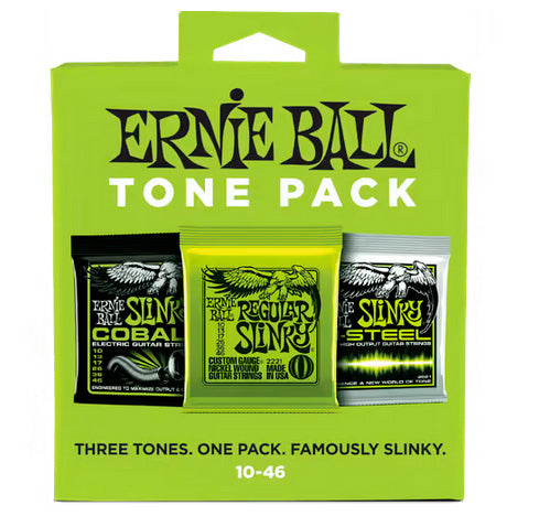 Ernie Ball 3331 Slinky Regular Tone Pack 3 Juegos Cuerdas Guitarra Eléctrica 010-046 1