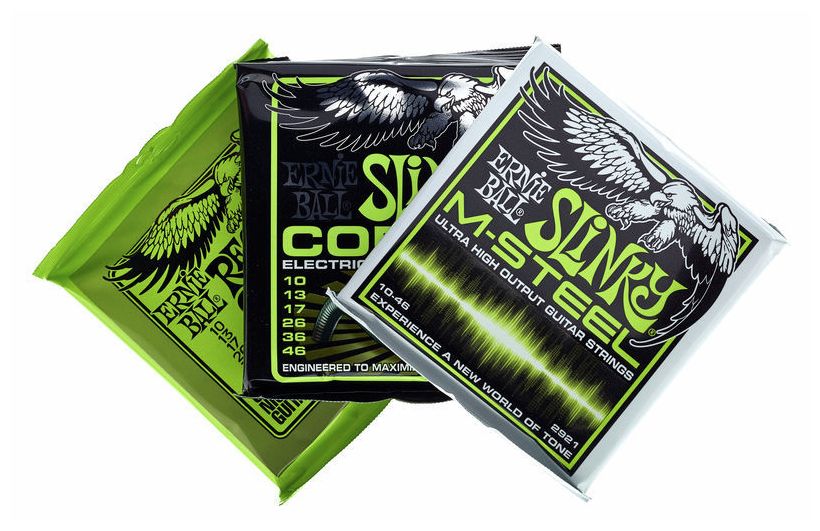 Ernie Ball 3331 Slinky Regular Tone Pack 3 Juegos Cuerdas Guitarra Eléctrica 010-046 3