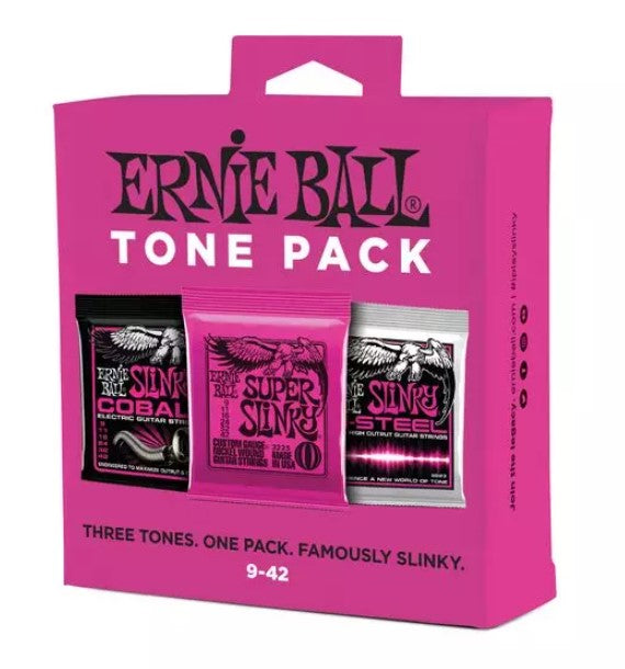 Ernie Ball 3333 Slinky Super Tone Pack 3 Juegos Cuerdas Guitarra Eléctrica 009-042 4