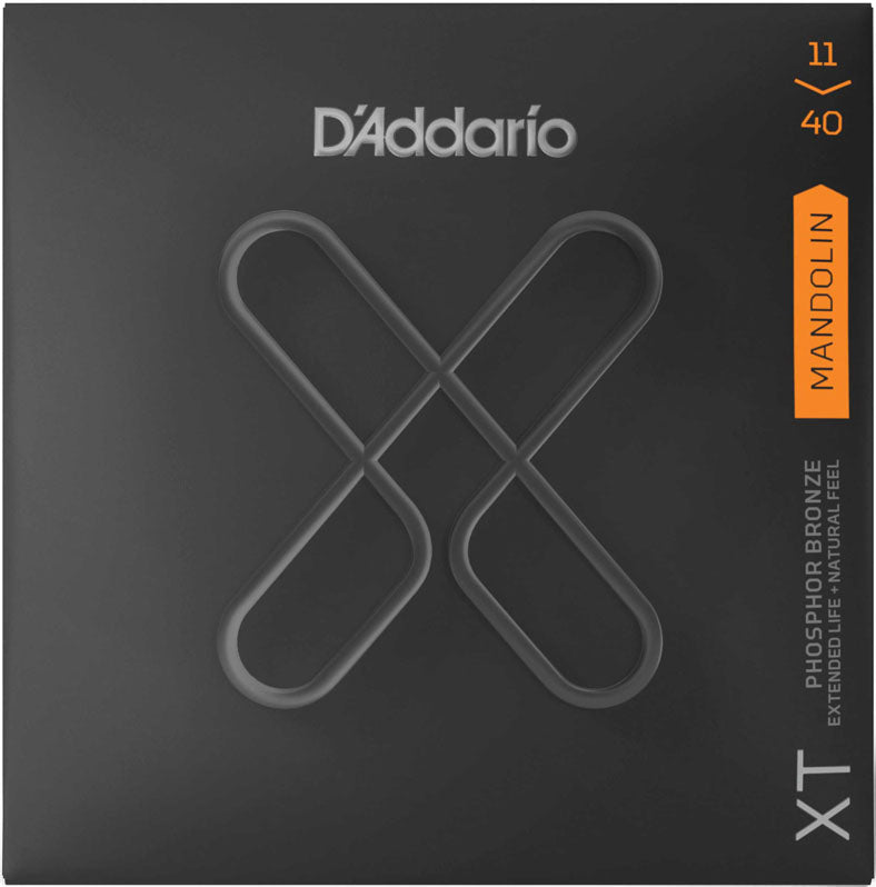 Daddario XTM1140 XT Coated Medium Juego Cuerdas Mandolina 1