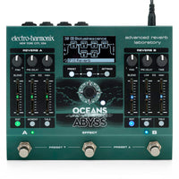 Electro Harmonix Oceans Abbys Advanced Reverb Laboratory Pedal 1