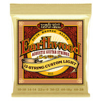 Ernie Ball 2013 Earthwood Bronze Light Juego Cuerdas Guitarra Acústica 12 Cuerdas 010-048 1