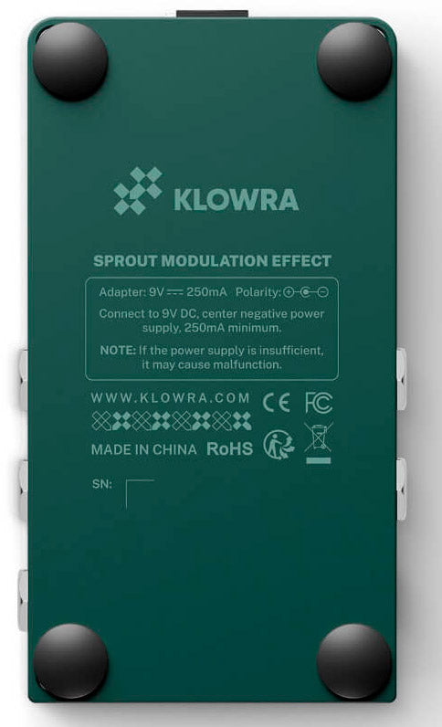 Klowra Sprout Pedal Modulación 4