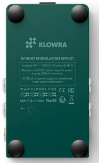 Klowra Sprout Pedal Modulación 4