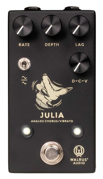 Walrus Julia v2 BLK Pedal Chorus Negro 1