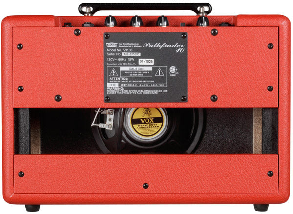 Vox Pathfinder 10 Red Combo Amplificador Guitarra 4
