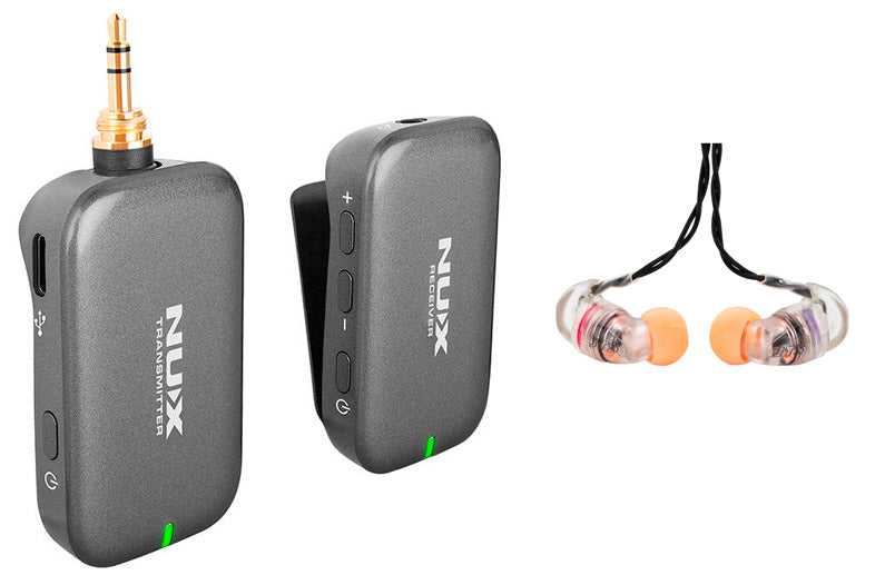 NUX -Pack- B7 PSM Sistema Inalámbrico Inear + Auriculares JTS IE1 1