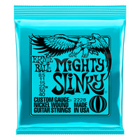 Ernie Ball 2228 Slinky Mighty Juego Cuerdas Guitarra Eléctrica 008.5-040 1