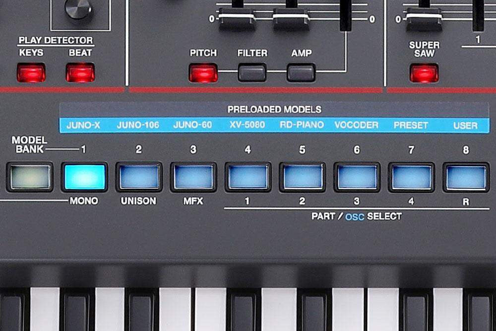 Roland Juno-X Teclado Sintetizador 61 Teclas 15