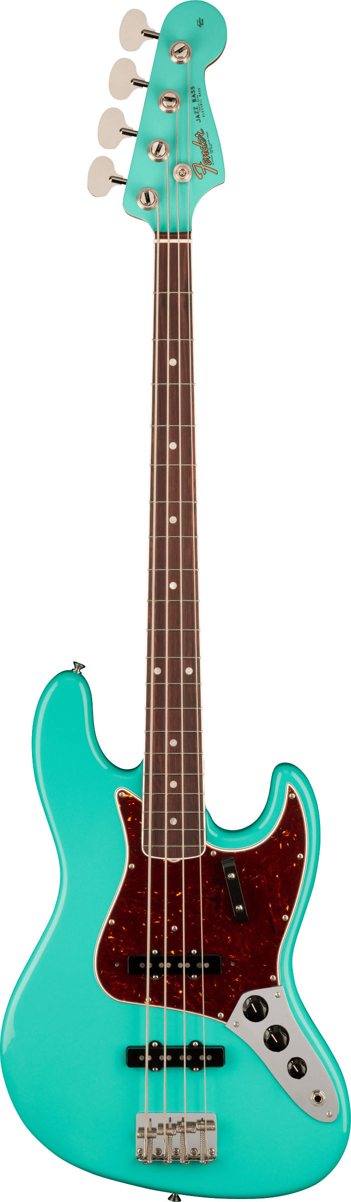 Fender American Vintage II 1966 Jazz Bass RW Bajo Eléctrico Sea Foam Green 1