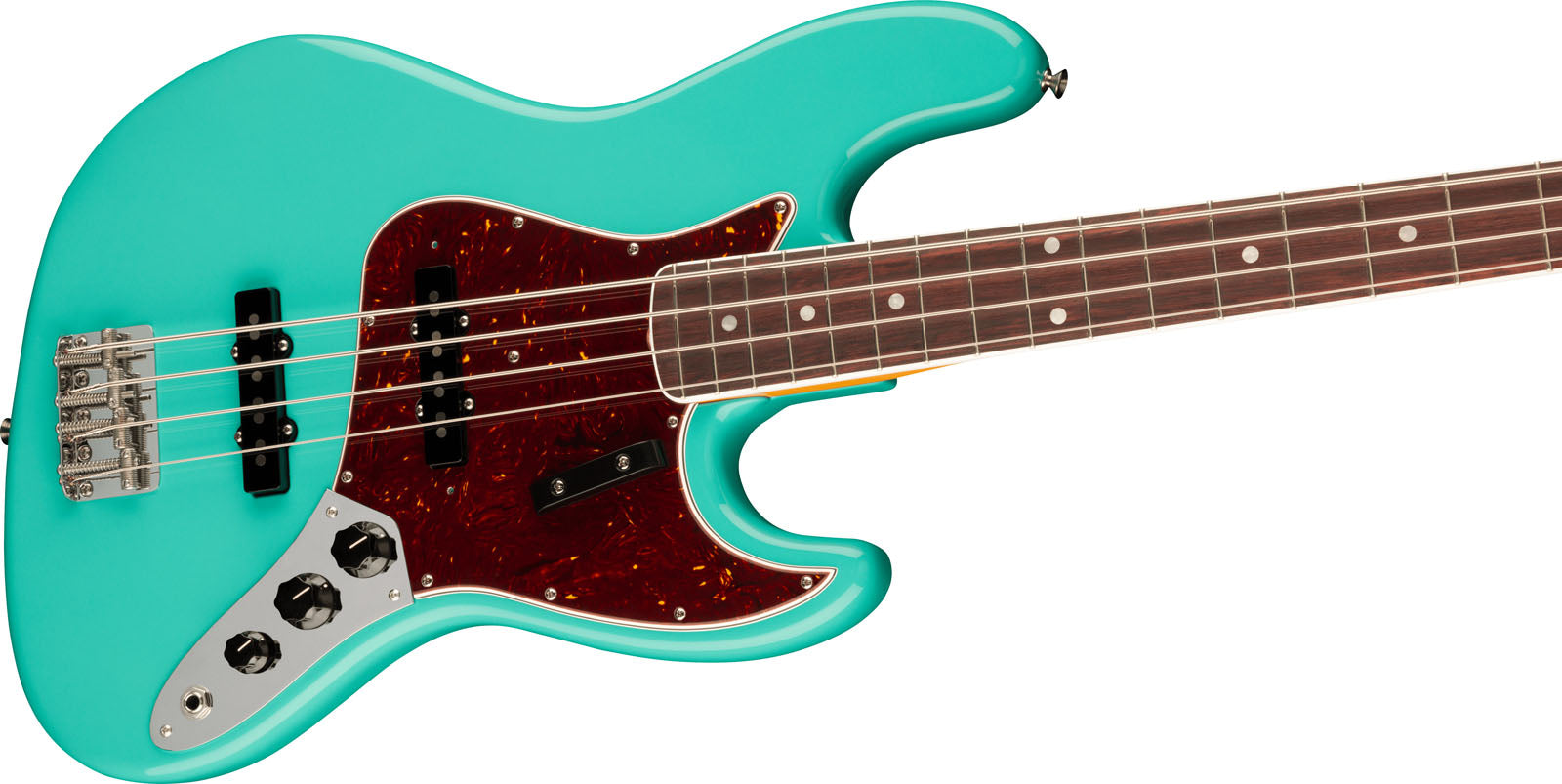 Fender American Vintage II 1966 Jazz Bass RW Bajo Eléctrico Sea Foam Green 3