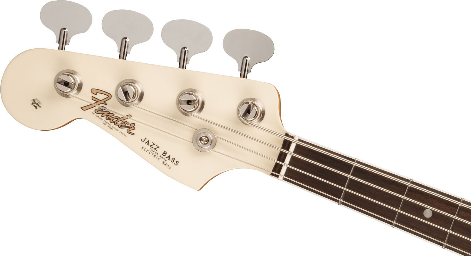 Fender American Vintage II 1966 Jazz Bass LH RW Bajo Eléctrico para Zurdos Olympic White 5