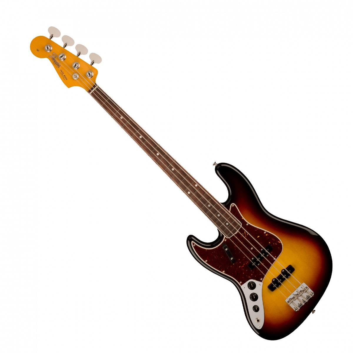 Fender American Vintage II 1966 Jazz Bass LH RW Bajo Eléctrico para Zurdos 3 Colores Sunburst 7