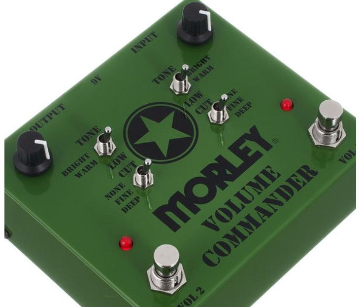 Morley Volume Commander Pedal de Tono para Efectos y Amplificadores Guitarra 10