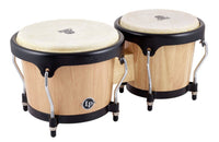 Latin Percussion LPA601AW Bongos Natural Wood 1