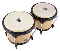 Latin Percussion LPA601AW Bongos Natural Wood 4