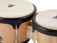 Latin Percussion LPA601AW Bongos Natural Wood 5