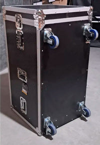 Walkasse WC-MICSTAND16 Flight Case para 16 Soportes de Micrófono con Ruedas 2