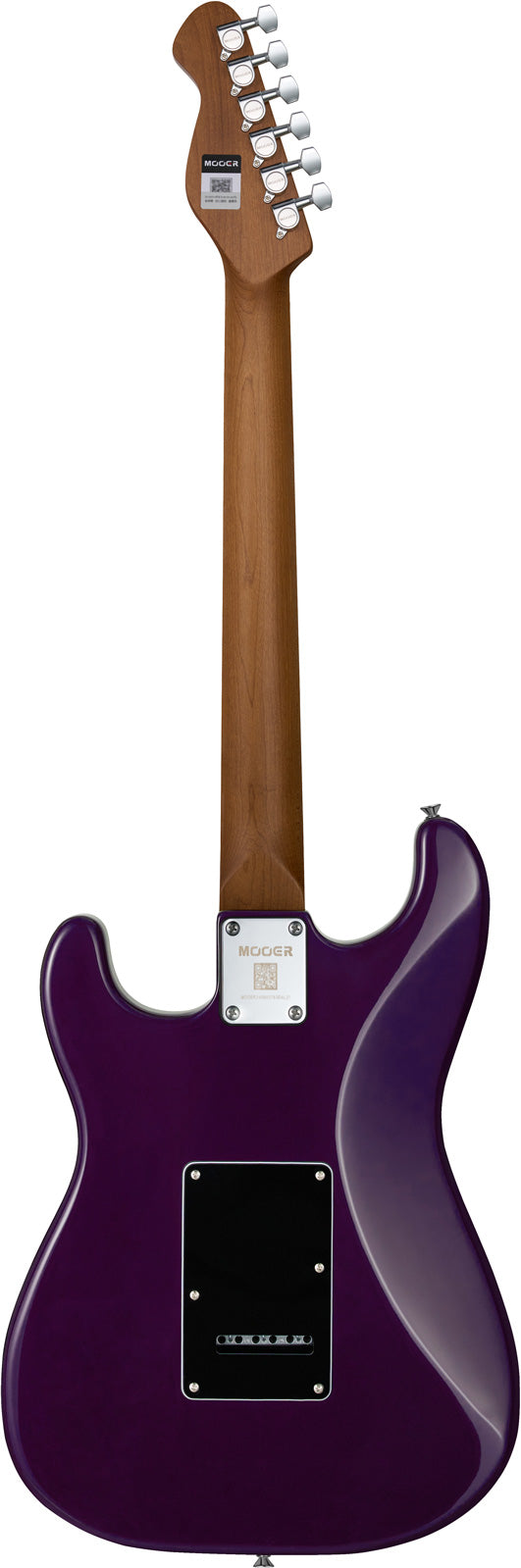 Mooer MSC20 Pro PP Guitarra Eléctrica Prune Purple 2