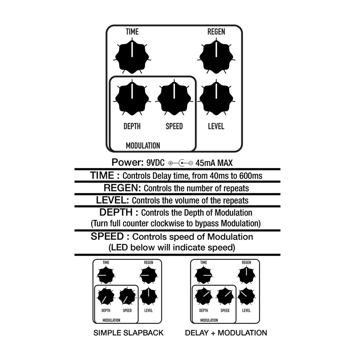 Keeley Magnetic Echo Pedal 11