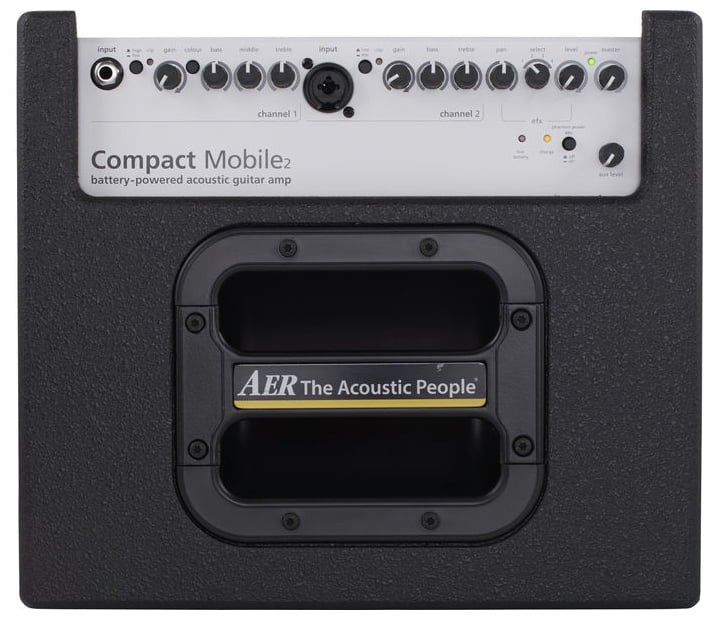 AER Compact Mobile II Amplificador Guitarra Acústica 4