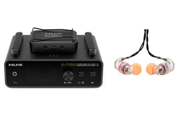 NUX -Pack- B7 PRO Sistema Inalámbrico Inear + Auriculares JTS IE1 1