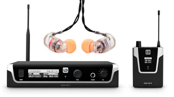 LD Systems -Pack- U505 IEM Sistema Inalámbrico Inear + Auriculares JTS IE1 1