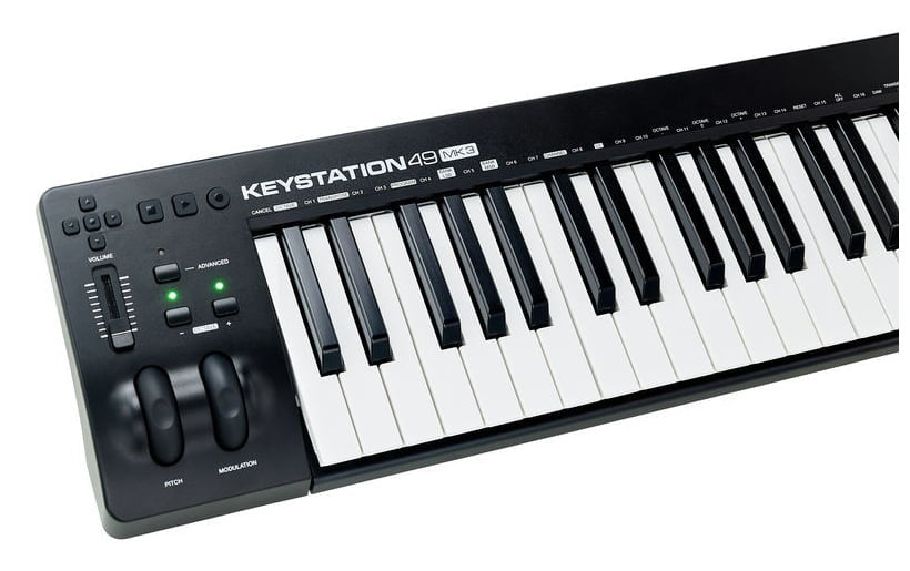 M Audio Keystation 49 MK3 Teclado Controlador Midi 6