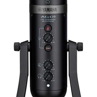 Yamaha AG01BL Micrófono USB para Streaming con Mezclador Negro 6