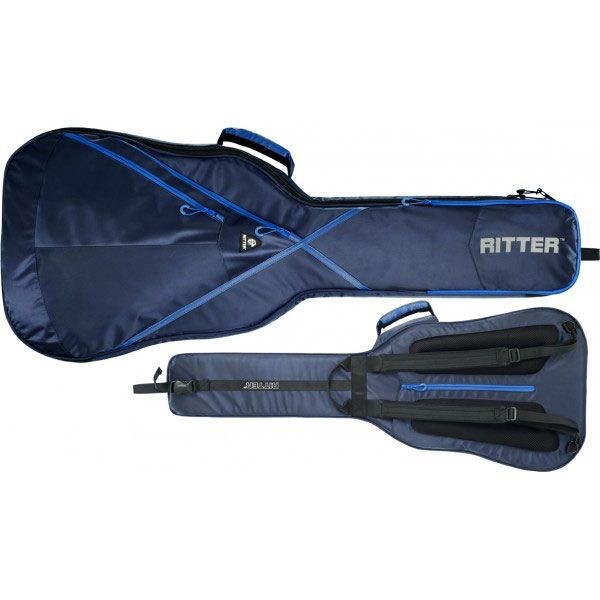 Ritter RGP8D Funda Guitarra Acústica Azul. 1