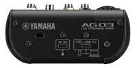 Yamaha AG03SPKBL MK2 Pack Grabación Streaming Negro 3