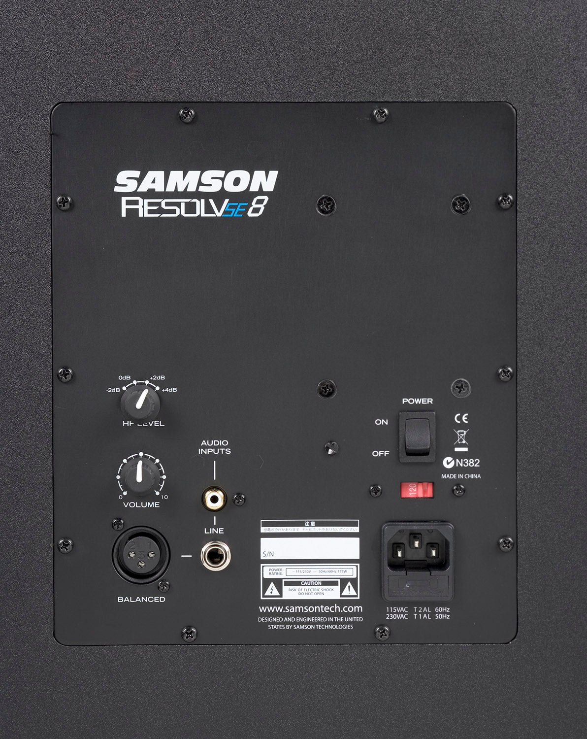 Samson SE8 Resolv Monitor de Estudio. Unidad 2