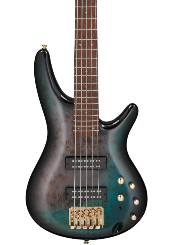 Ibanez SR405EPBDX TSU Bajo Eléctrico 5 Cuerdas Tropical Seafloor Burst 4